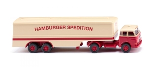 Wiking 051329 - H0 - MAN Koffersattelzug Hamburger Spedition